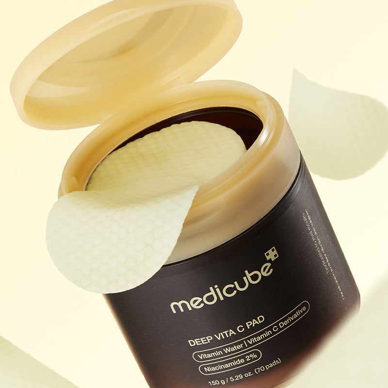 Deep Vita C Facial Toner Pads | Brightening & Exfoliating Vitamin C Pads