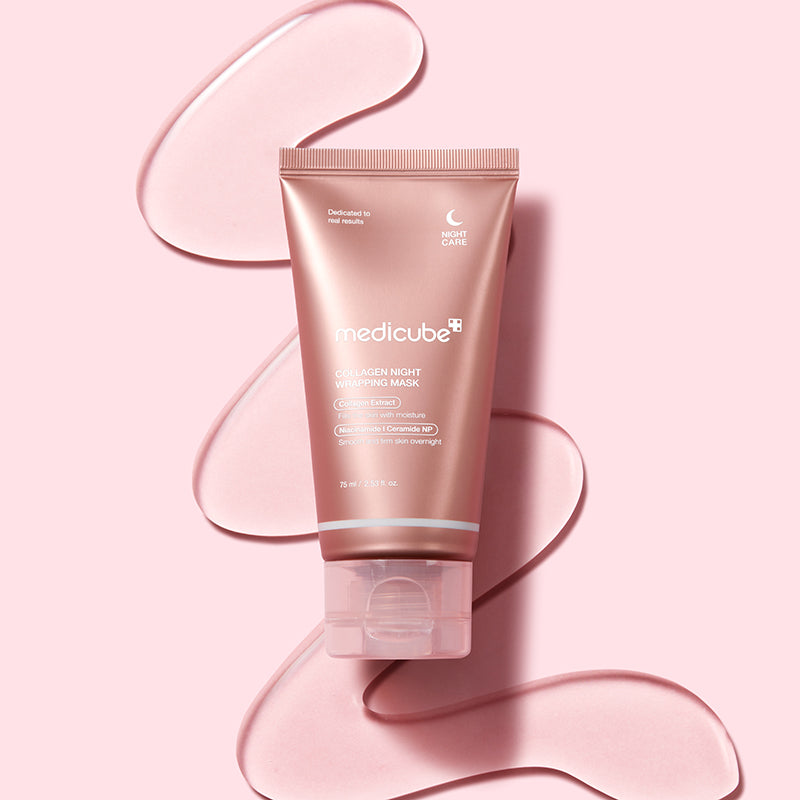 Collagen Overnight Wrapping Peel-Off Facial Mask Pack | Firming & Hydrating Night Treatment