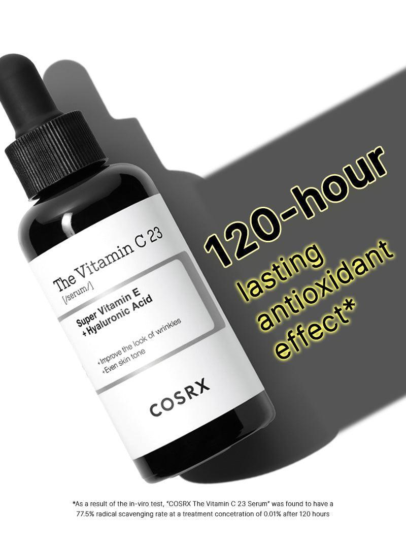 Pure Vitamin C 23% Serum with Vitamin E & Hyaluronic Acid | Brightening & Anti-Aging Serum