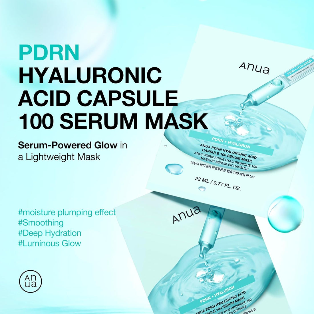PDRN Hyaluronic Acid Capsule 100 Serum Mask