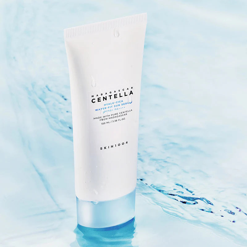 Madagascar Centella Hyalu-Cica Water-Fit Sun Serum SPF50+ | Lightweight Hydrating Sunscreen