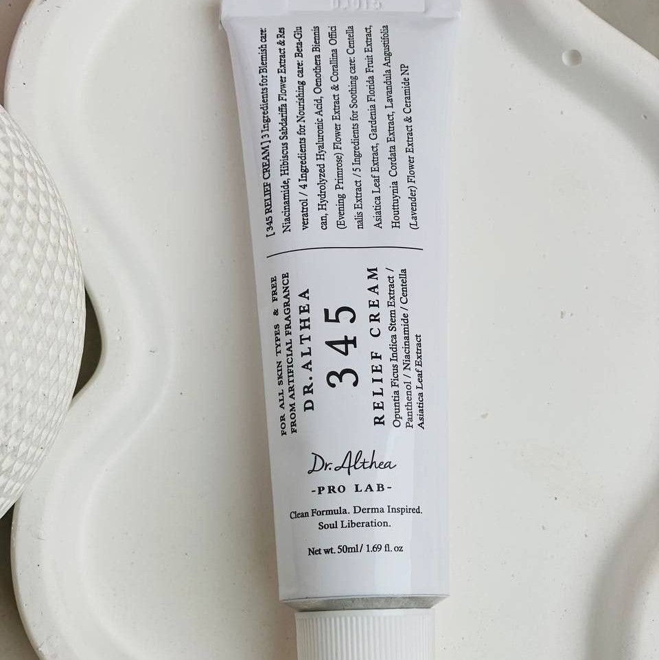Relief Cream 345  | Calming Moisturizer for Sensitive & Irritated Skin