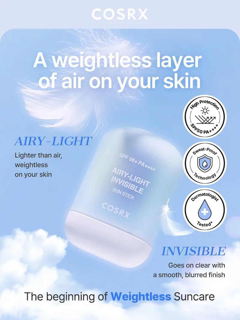Airy-Light Invisible Sun Stick