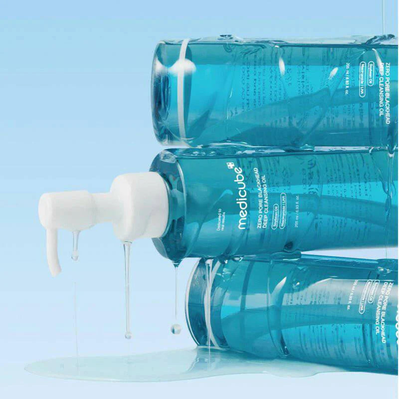 Pore Blackhead Deep Cleansing Oil 205ml | Deep Pore Purifying & Blackhead Dissolving Oil Cleanser