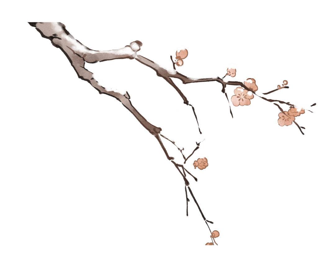 left blooming tree